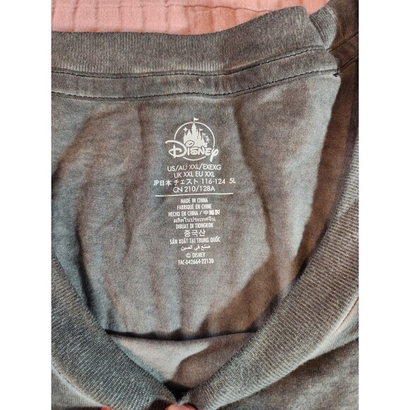 Walt Disney World Mineral Wash Retro Logo Gray T-Shirt‎ Adult XXL - Picture 4 of 7